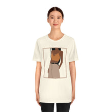 Load image into Gallery viewer, Khaki and Brown Girl Jersey Short Sleeve Tee