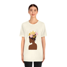 Load image into Gallery viewer, Crown of Flowers Jersey Short Sleeve Tee