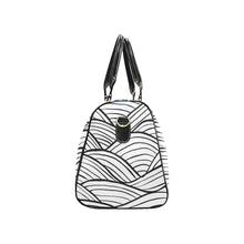 Load image into Gallery viewer, Brown skin afro chic Travel Bag (Black) (Model1639)