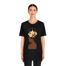 Load image into Gallery viewer, Crown of Flowers Jersey Short Sleeve Tee