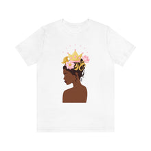 Load image into Gallery viewer, Crown of Flowers Jersey Short Sleeve Tee