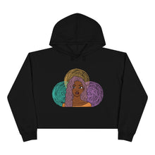 Load image into Gallery viewer, Purple Girl Crop Hoodie