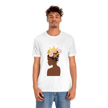Load image into Gallery viewer, Crown of Flowers Jersey Short Sleeve Tee