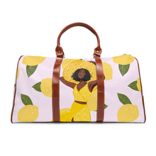 Load image into Gallery viewer, Make Lemonade Waterproof Travel Bag