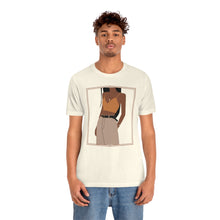 Load image into Gallery viewer, Khaki and Brown Girl Jersey Short Sleeve Tee