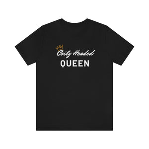 Coily Headed Queen Unisex Jersey Short Sleeve Tee