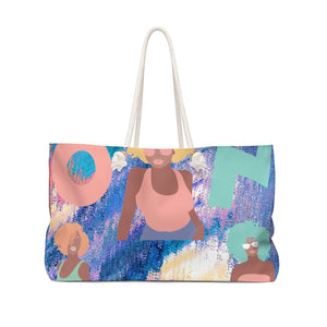 Pastel Girl Weekender Bag