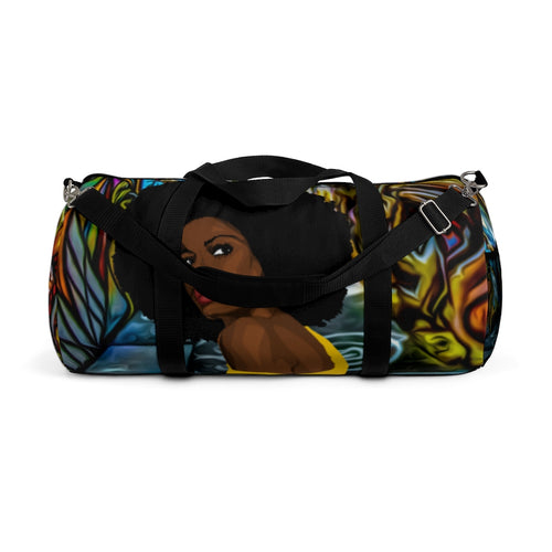 Grafitti Woman Duffel Bag