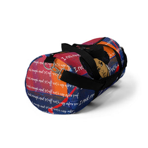 Afro Puffs Duffel Bag