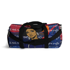 Afro Puffs Duffel Bag