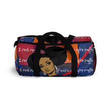 Load image into Gallery viewer, Afro Puffs Duffel Bag