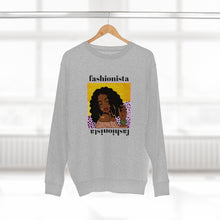 Load image into Gallery viewer, Fashionista Unisex Premium Crewneck Sweatshirt