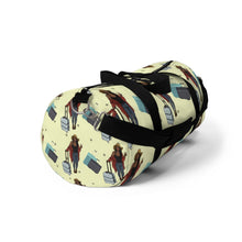 Load image into Gallery viewer, A girl and her luggage Duffel Bag