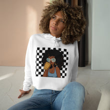 Load image into Gallery viewer, Racer Chick Crop Hoodie