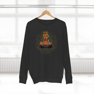 Crowned Queen Unisex Premium Crewneck Sweatshirt