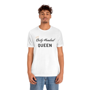 Coily Headed Queen Unisex Jersey Short Sleeve Tee