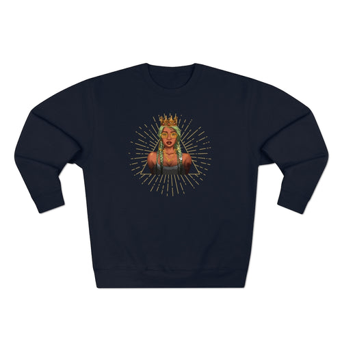 Crowned Queen Unisex Premium Crewneck Sweatshirt