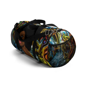 Grafitti Woman Duffel Bag