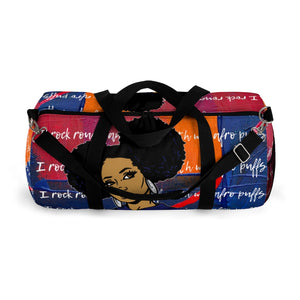 Afro Puffs Duffel Bag