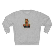 Load image into Gallery viewer, Crowned Queen Unisex Premium Crewneck Sweatshirt