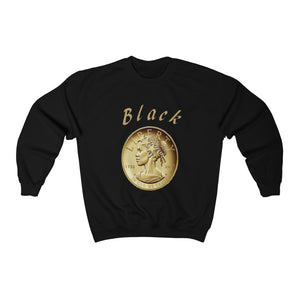 Black Liberty Unisex Heavy Blend™ Crewneck Sweatshirt