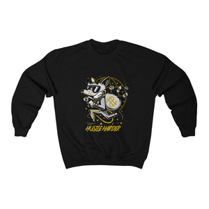 Hustle Harder Unisex Heavy Blend™ Crewneck Sweatshirt