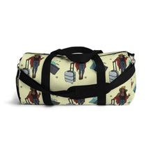 Load image into Gallery viewer, A girl and her luggage Duffel Bag