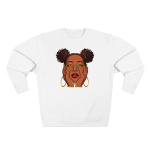 Bad AF Unisex Premium Crewneck Sweatshirt