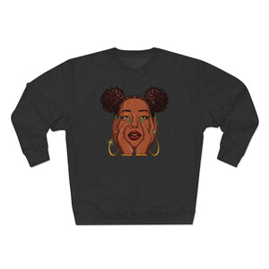 Bad AF Unisex Premium Crewneck Sweatshirt