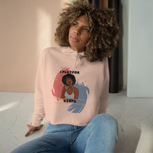 Load image into Gallery viewer, I play for keeps Crop Hoodie