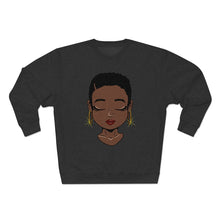 Load image into Gallery viewer, Solemn Woman Unisex Premium Crewneck Sweatshirt