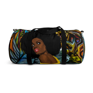 Grafitti Woman Duffel Bag