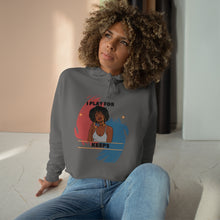 Load image into Gallery viewer, I play for keeps Crop Hoodie