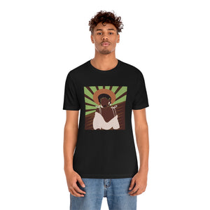 Beautiful Brown Abstract  Jersey Short Sleeve Tee