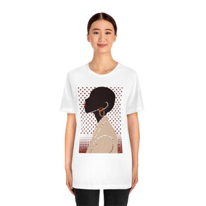 Abstract woman Jersey Short Sleeve Tee
