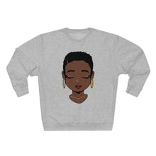 Load image into Gallery viewer, Solemn Woman Unisex Premium Crewneck Sweatshirt