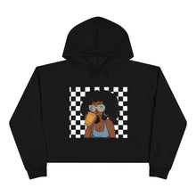 Load image into Gallery viewer, Racer Chick Crop Hoodie