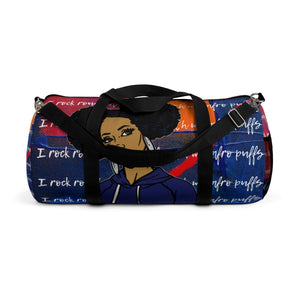 Afro Puffs Duffel Bag