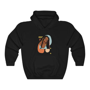 Colorful Modern Woman Unisex Heavy Blend™ Hooded Sweatshirt