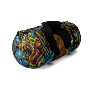 Grafitti Woman Duffel Bag