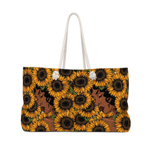 Load image into Gallery viewer, Sunflower Weekender Bag