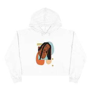 Modern Woman Crop Hoodie