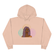 Load image into Gallery viewer, Purple Girl Crop Hoodie