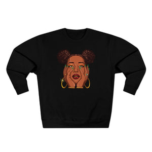 Bad AF Unisex Premium Crewneck Sweatshirt