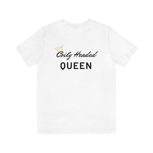 Coily Headed Queen Unisex Jersey Short Sleeve Tee