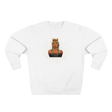 Load image into Gallery viewer, Crowned Queen Unisex Premium Crewneck Sweatshirt