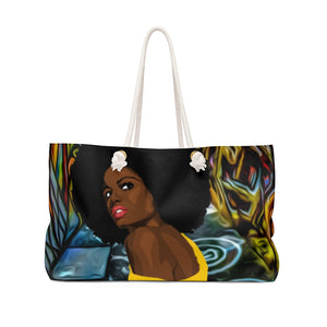 Grafitti Woman Weekender Bag