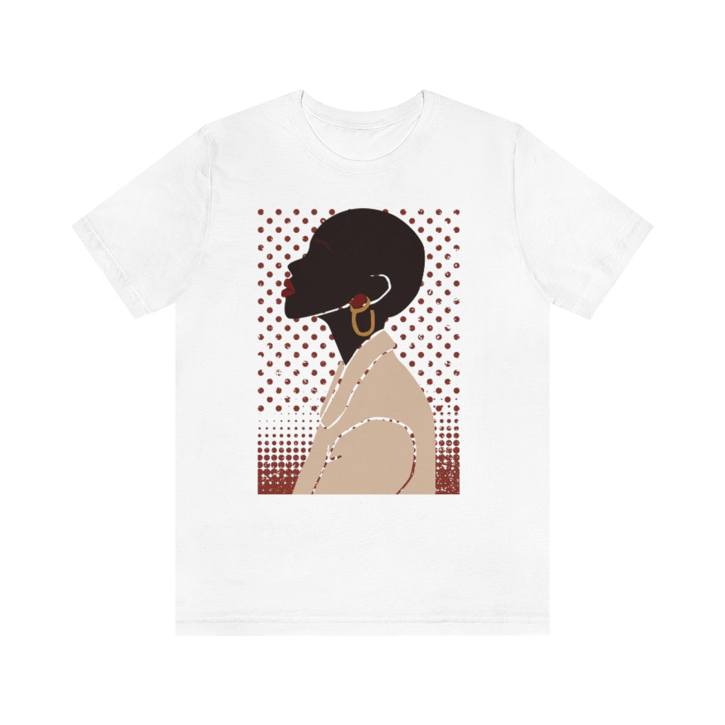 Abstract woman Jersey Short Sleeve Tee