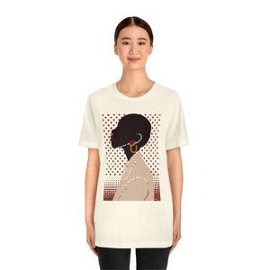 Abstract woman Jersey Short Sleeve Tee