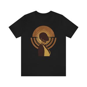 Moon and Sun Abstract Woman Jersey Short Sleeve Tee